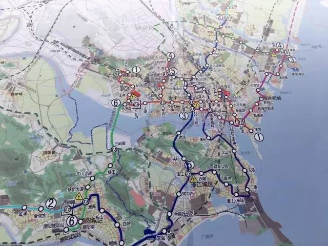 最新汕頭輕軌路線