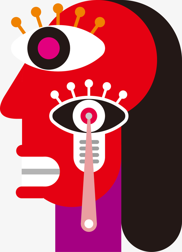 抽象動漫人物的高科技產(chǎn)品介紹，未來已至，躍然新生的動漫人物風(fēng)采