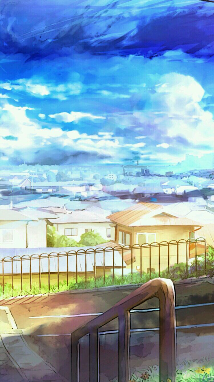 動漫美景，色彩與想象力的夢幻世界