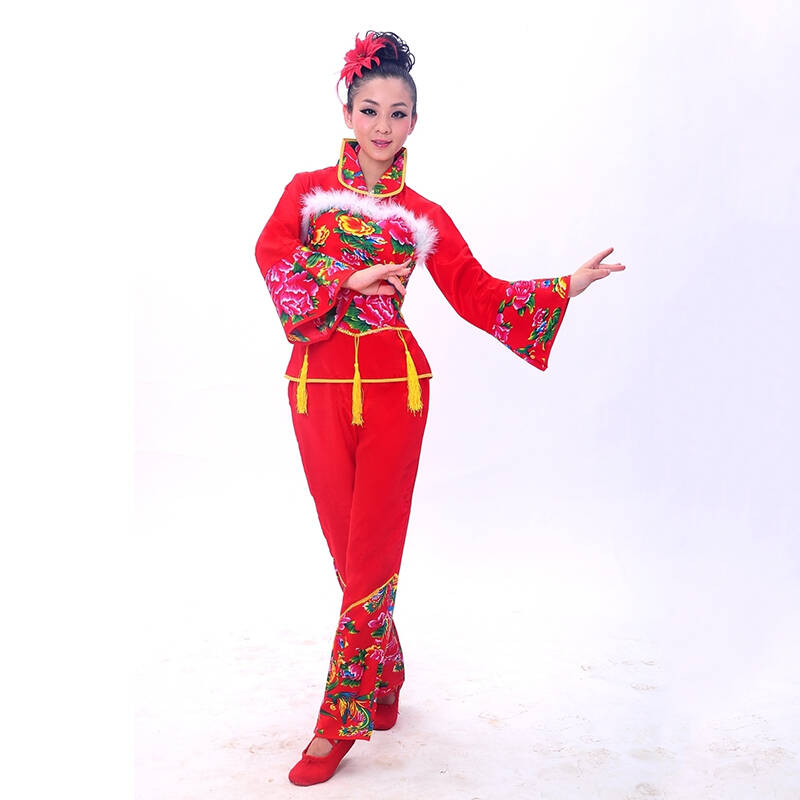 秧歌服裝最新款2015，時(shí)尚與傳統(tǒng)的完美融合風(fēng)采