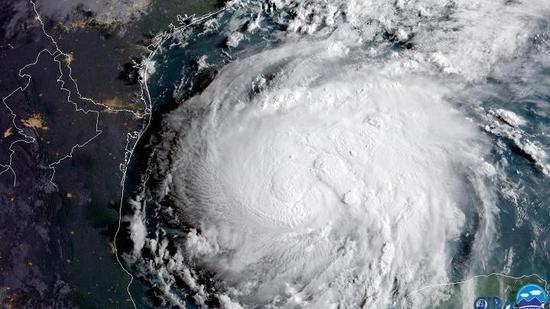 哈維颶風(fēng)最新動態(tài)，自然美景的探索之旅啟程！