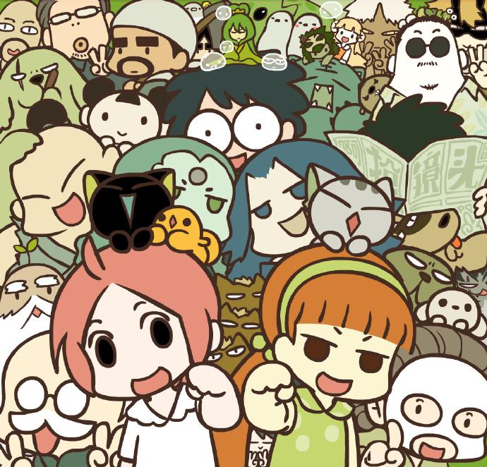 貓妖動漫，自然美景探險之旅的奇幻之旅