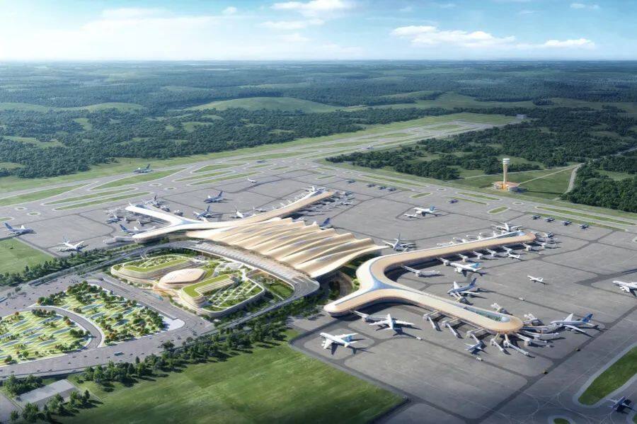 高明機(jī)場最新進(jìn)展，自然美景之旅的新起點(diǎn)