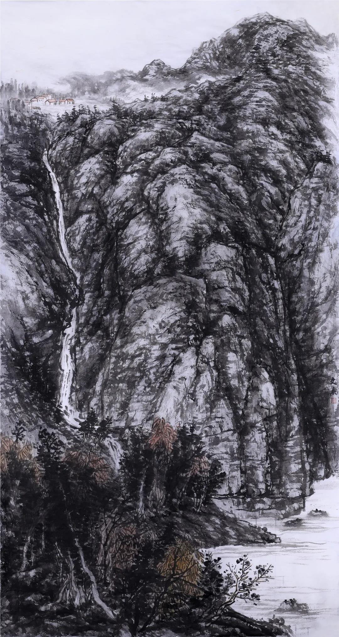 科技與藝術(shù)的融合，最新智能山水畫(huà)屏展現(xiàn)自然之美