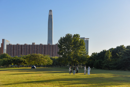 天津新公園亮相，城市綠肺開啟新篇章