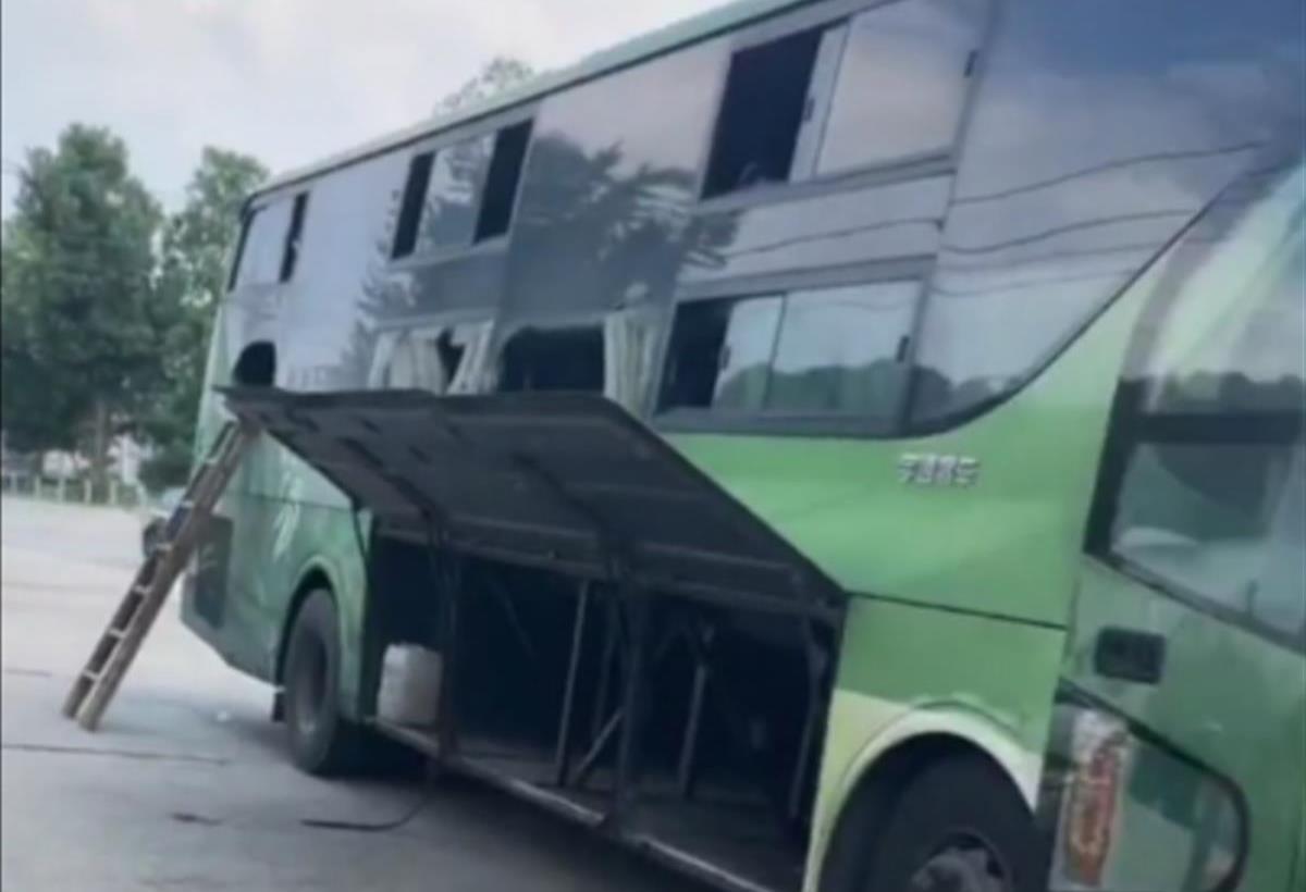 大巴車(chē)最新視頻，自然之旅的心靈探索，重拾寧?kù)o的旅程